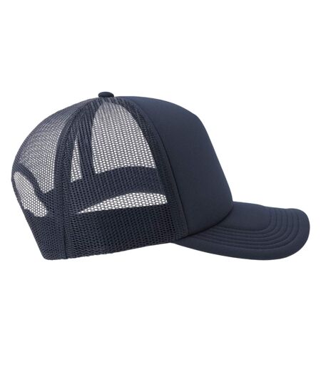 Casquette Trucker Motif/style 5 Panneaux Rapper-s Adulte Bleu Marine Atlantis