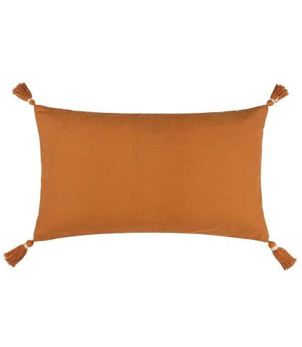 Housse de coussin caliche 40 cm x 60 cm rouge orangé Yard Yard