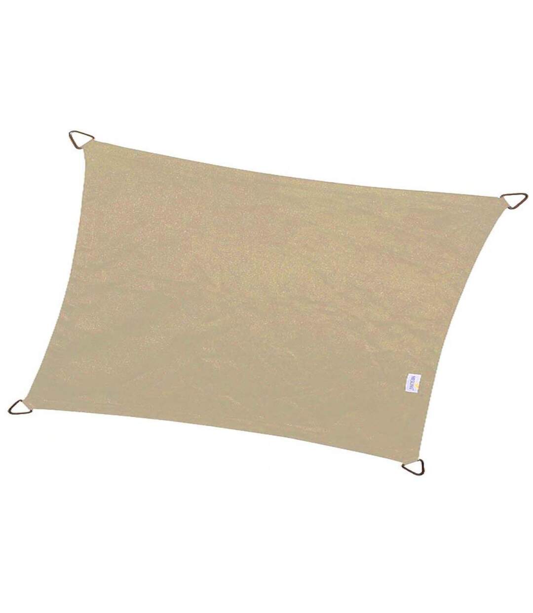 Voile d'ombrage rectangulaire Coolfit 4 x 3 m Sable