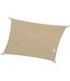 Voile d'ombrage rectangulaire 3 x 5 m Coolfit Sable