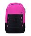 U309 Backpack One Size Black Pink 4F-1