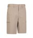 Mens Trek Cargo Shorts Dark Beige Mountain Warehouse-3