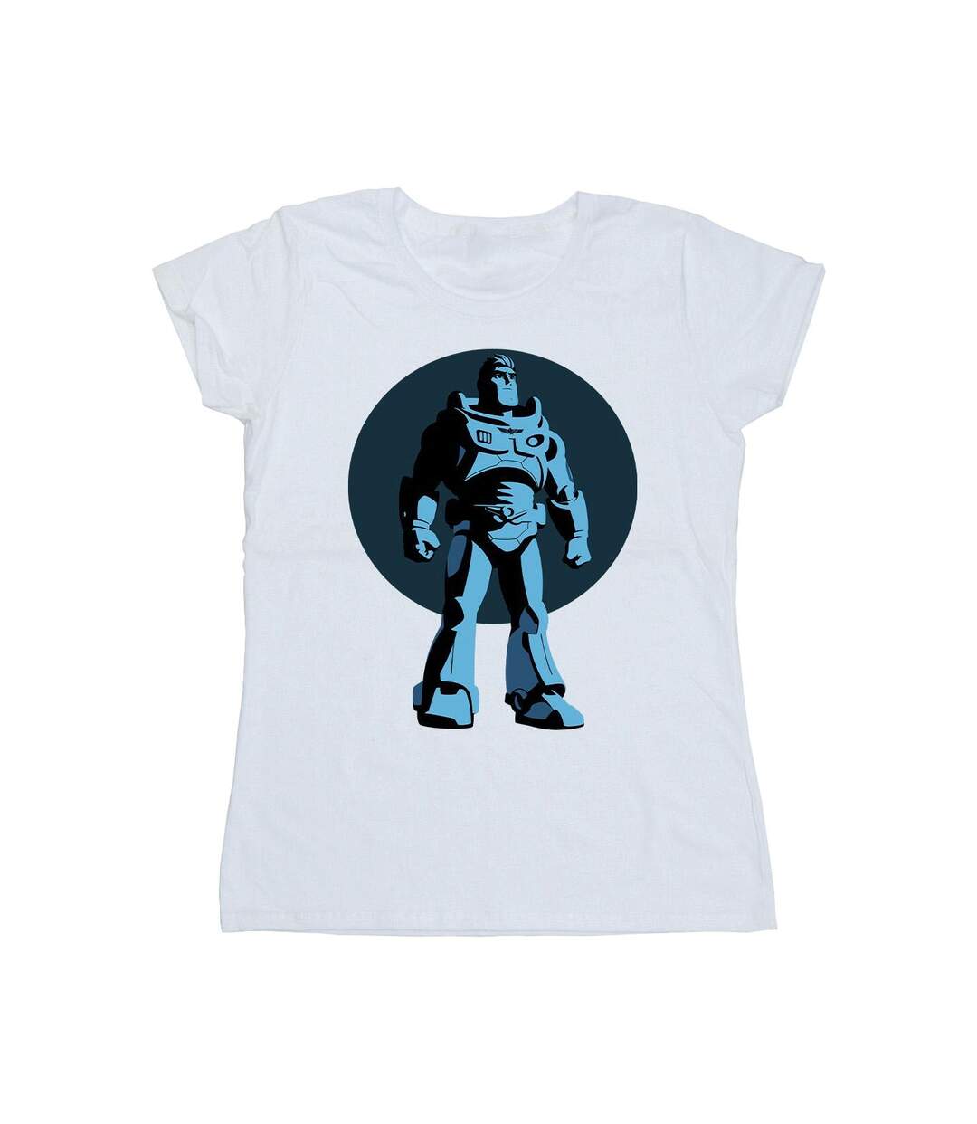 Disney Femme/Ladies Lightyear Buzz Standing Circle - T-shirt en coton (Blanc) - UTBI28972-1