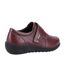 Fleet & Foster Womens/Ladies Herdwick Leather Casual Shoes (Burgundy) - UTFS10162