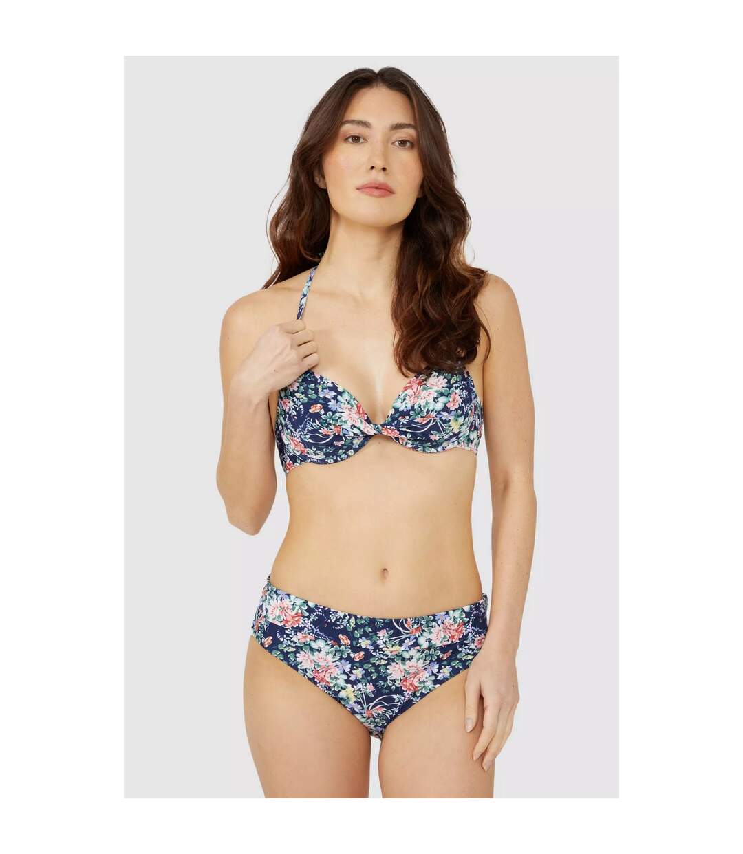 Bas de maillot de bain femme bleu marine Debenhams