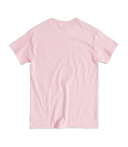 T-shirt Motif Feathers Mcgraw Trouble Maker Adulte Rose Clair Wallace And Gromit