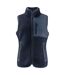 Womens/ladies Kingsley Sherpa Fleece Gilet Navy James Harvest-1