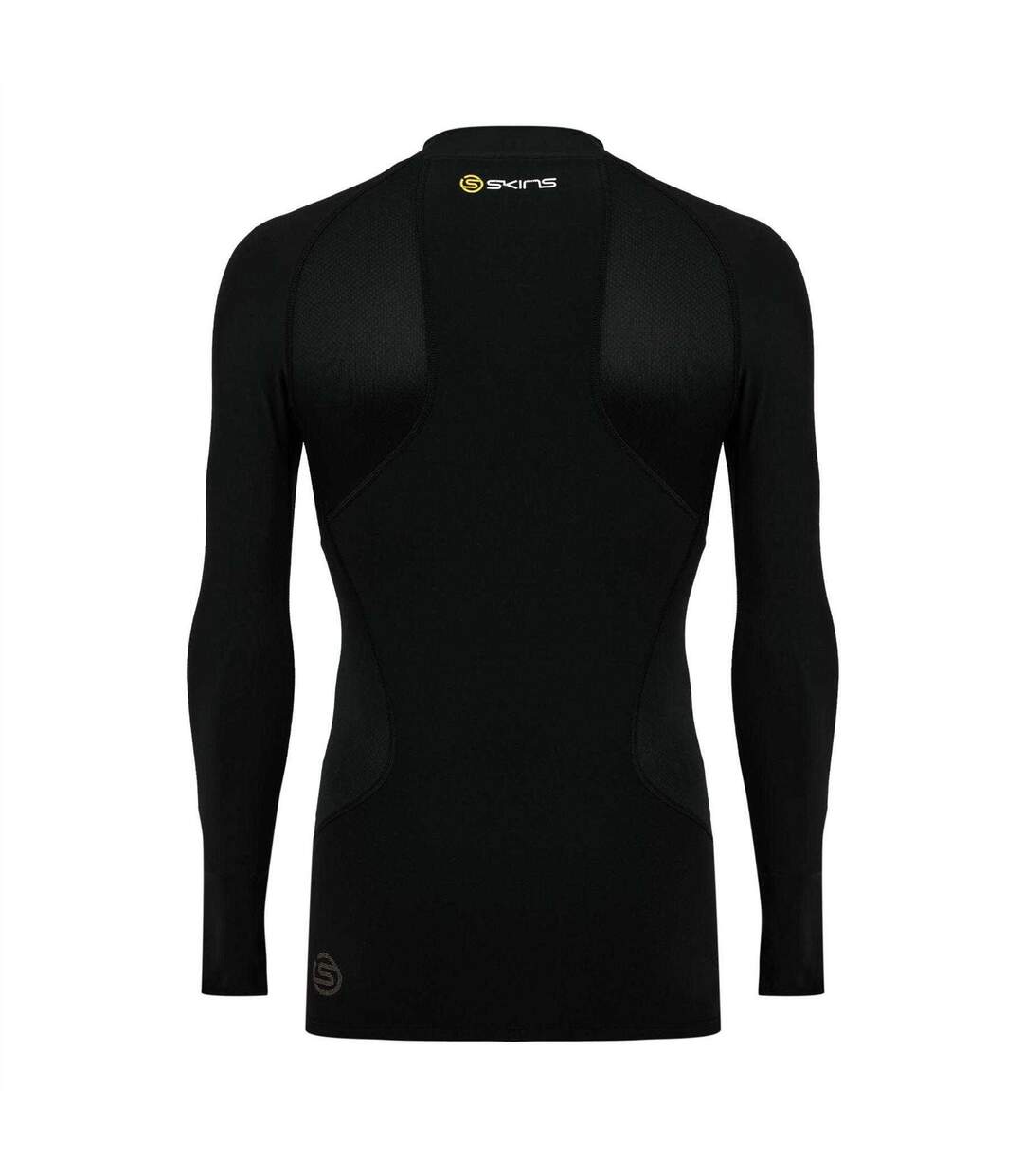 Mens G400 Plain Performance Long-sleeved Top Black Skins-2