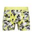 Boxers Crystaline Homme Jaune Noir Blanc Crosshatch-3