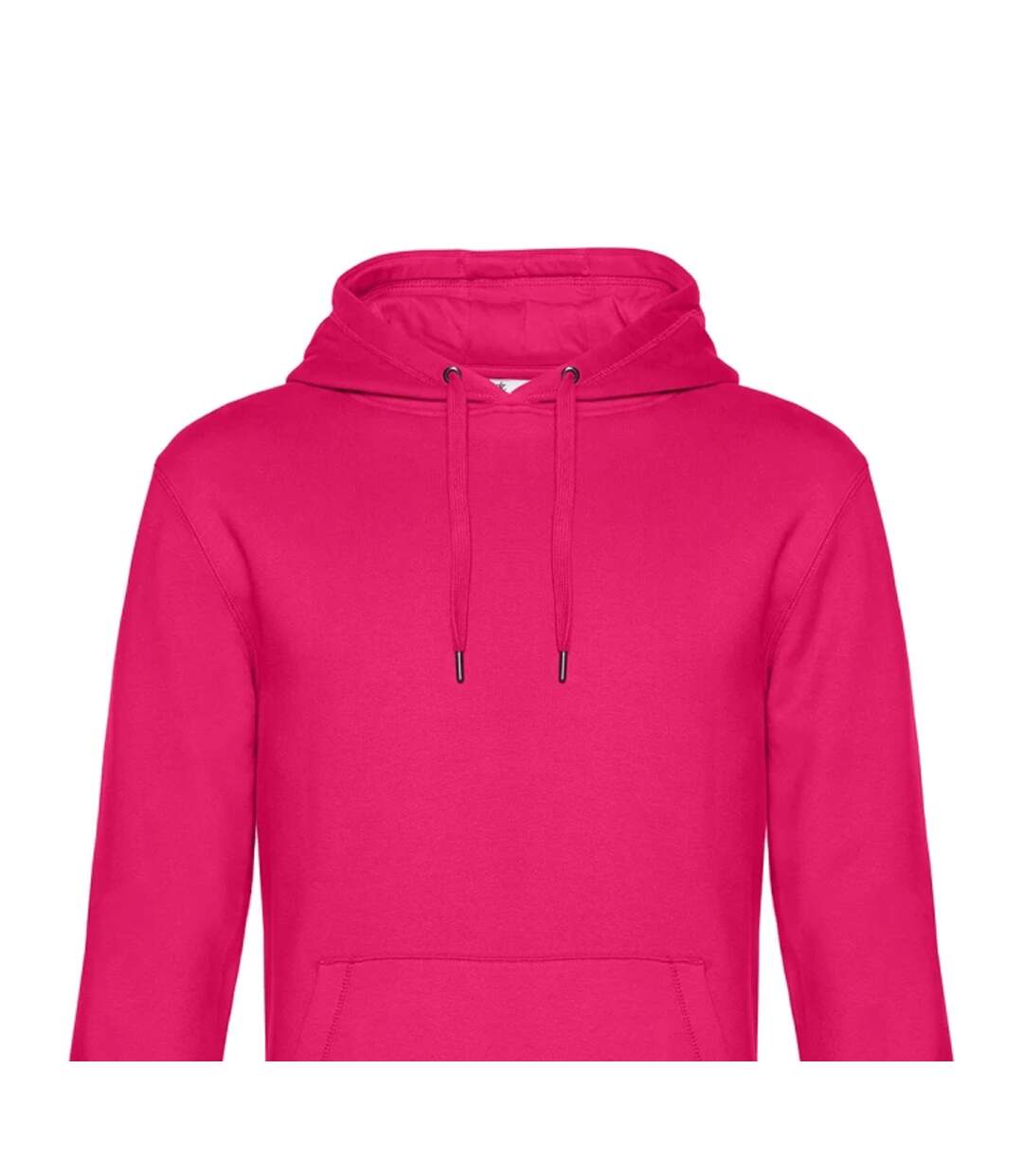 Sweat à capuche king homme rose magenta B&C-2