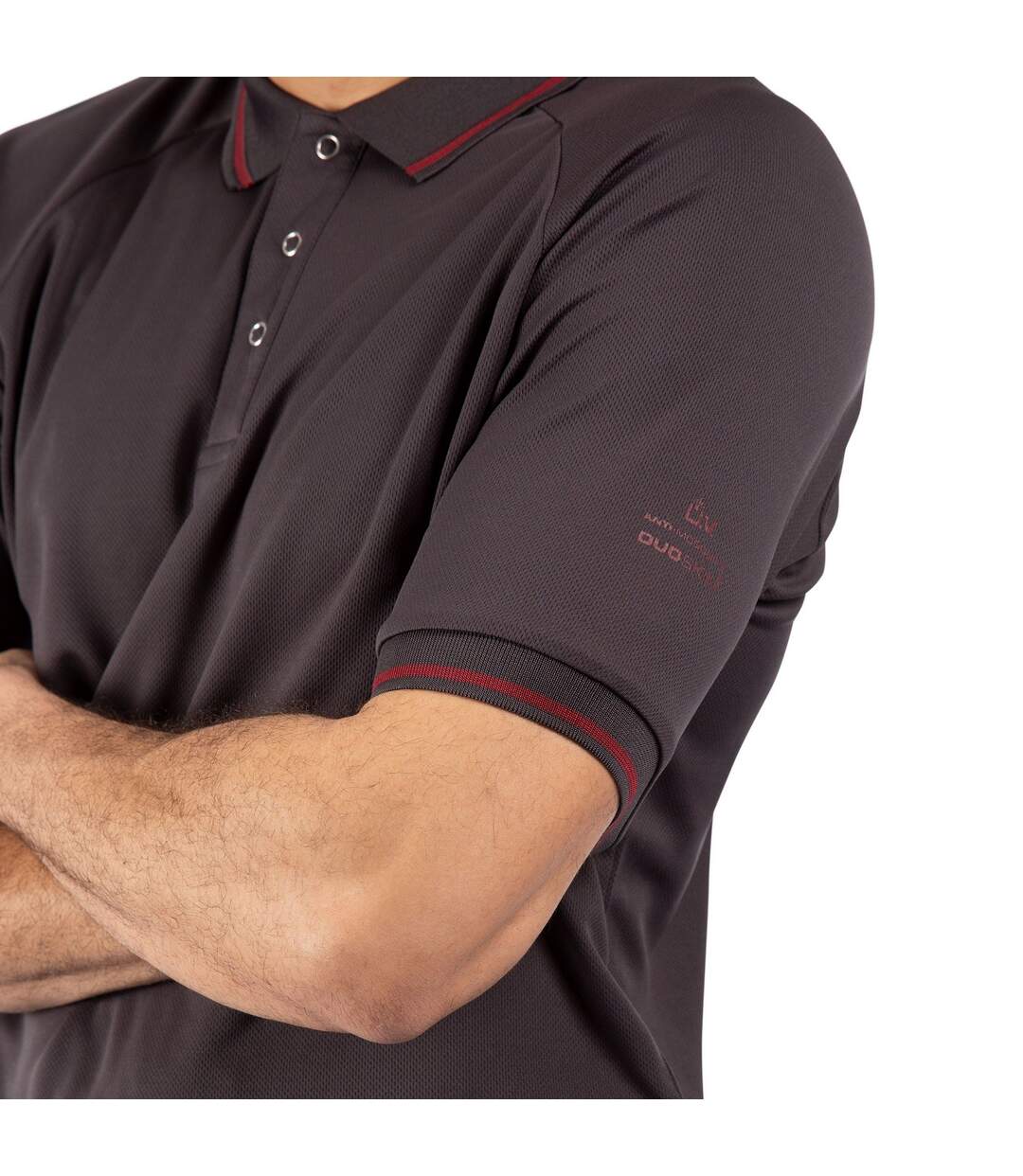 Polo Bonnington Homme Gris Foncé Trespass-4