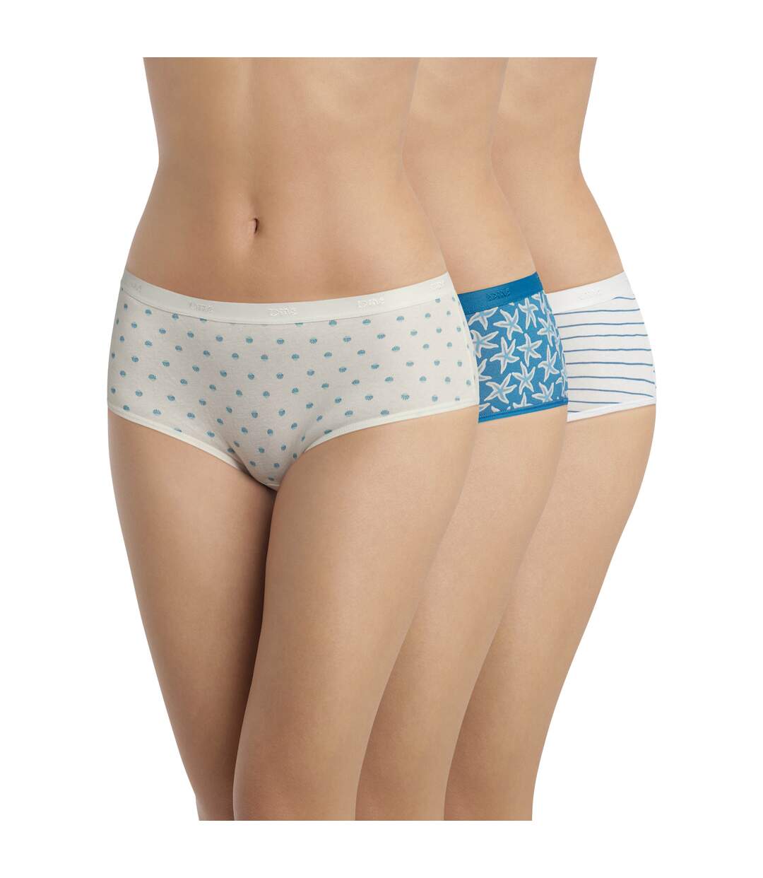 Lot de 3 Boxers Les Pockets Coton-1
