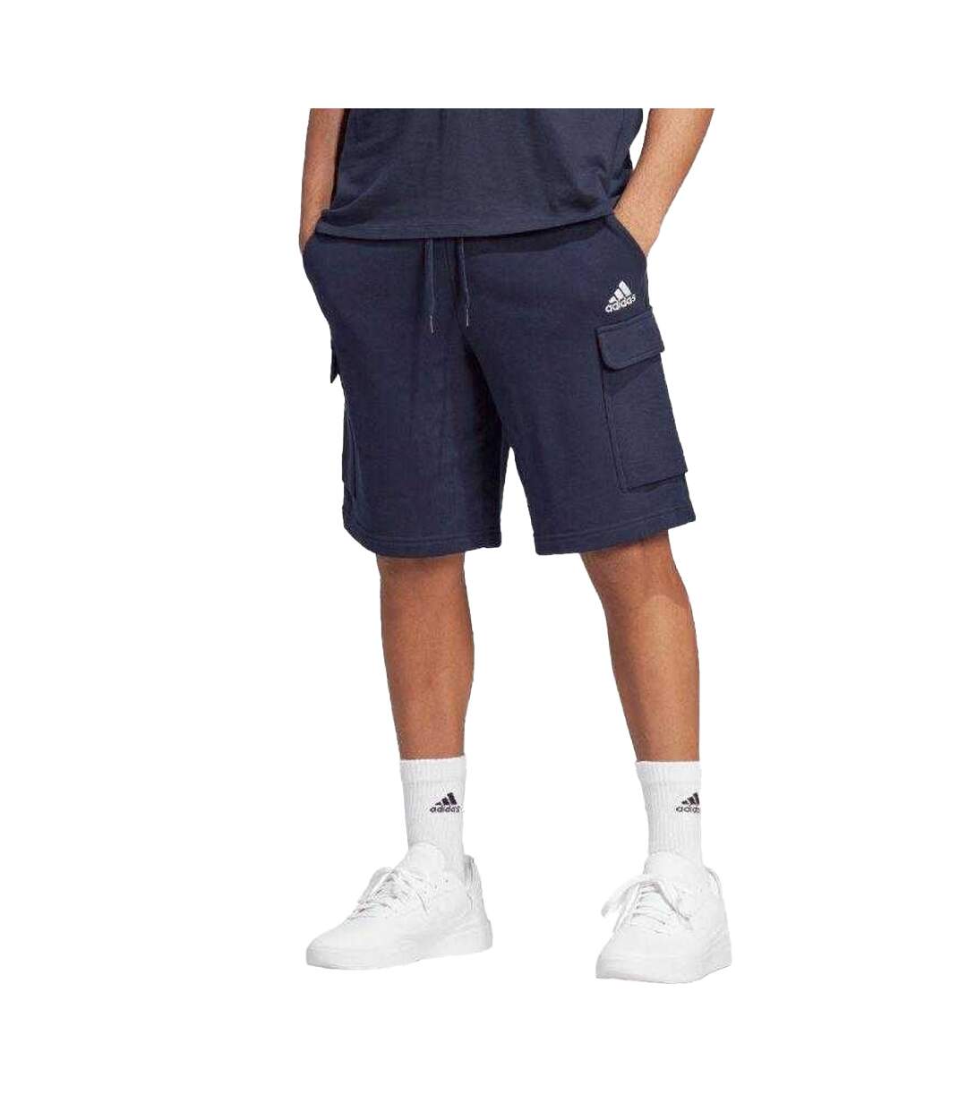 Short À Poches Essential Homme Bleu Marine Adidas-3
