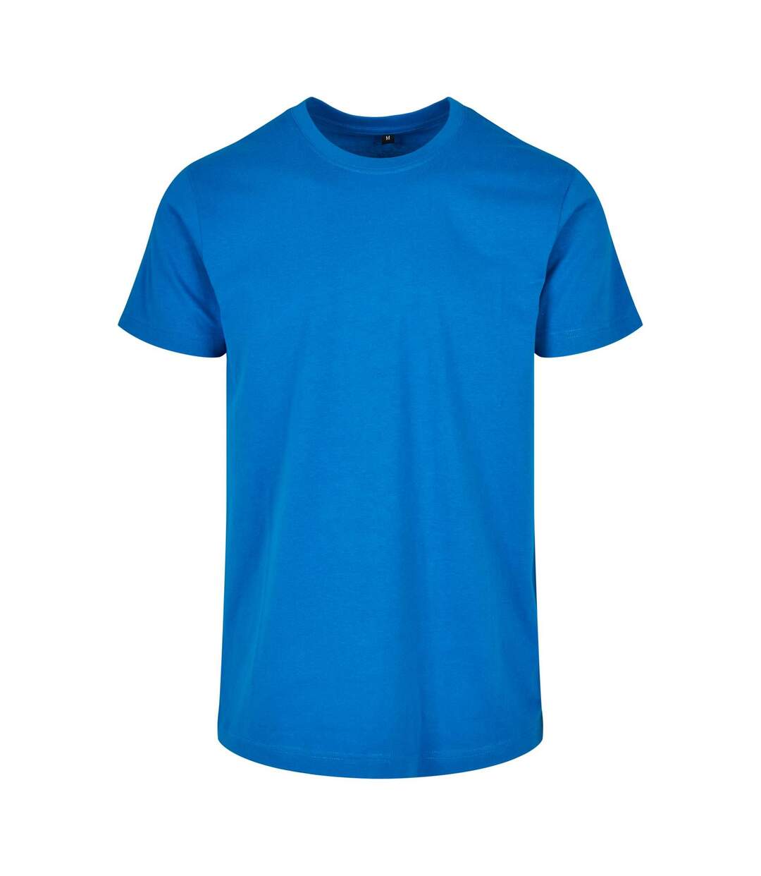T-shirt Basic Homme Bleu Cobalt Build Your Brand-1