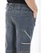 Bermuda de travail multi-poches stretch dirty DENIM 'Rica Lewis'