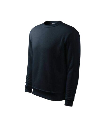 Sweat Manches Longues Essential Homme Bleu Marine Foncé Malfini