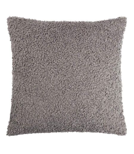 Bouclé textured cushion cover 45cm x 45cm storm grey Yard