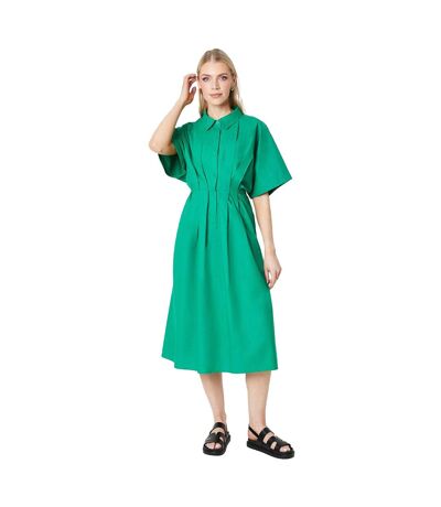 Robe chemisier mi-longue femme vert Principles