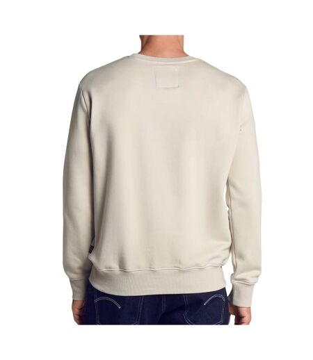 Sweat beige/noir homme g-star raw old skool