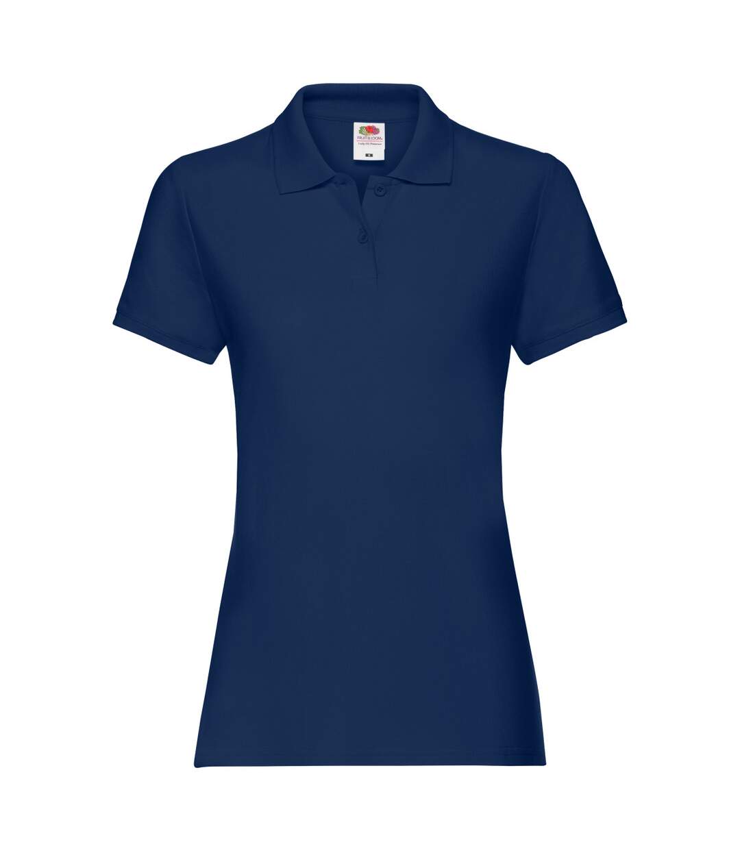 Polo premium femme bleu marine Fruit of the Loom-1