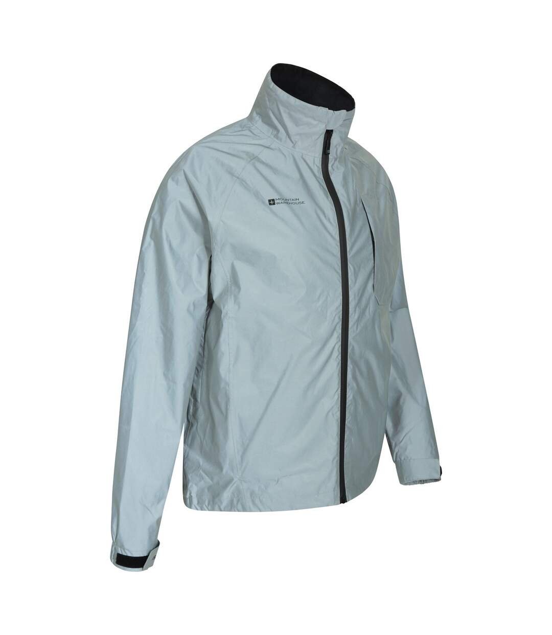 Mens Adrenaline Ii Waterproof Jacket Silver Mountain Warehouse-4
