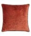 Estelle spotted cushion cover 45cm x 45cm paprika red/teal Paoletti