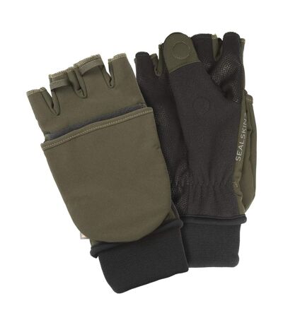 Windproof Cold Weather Convertible Mittens for Men and Women