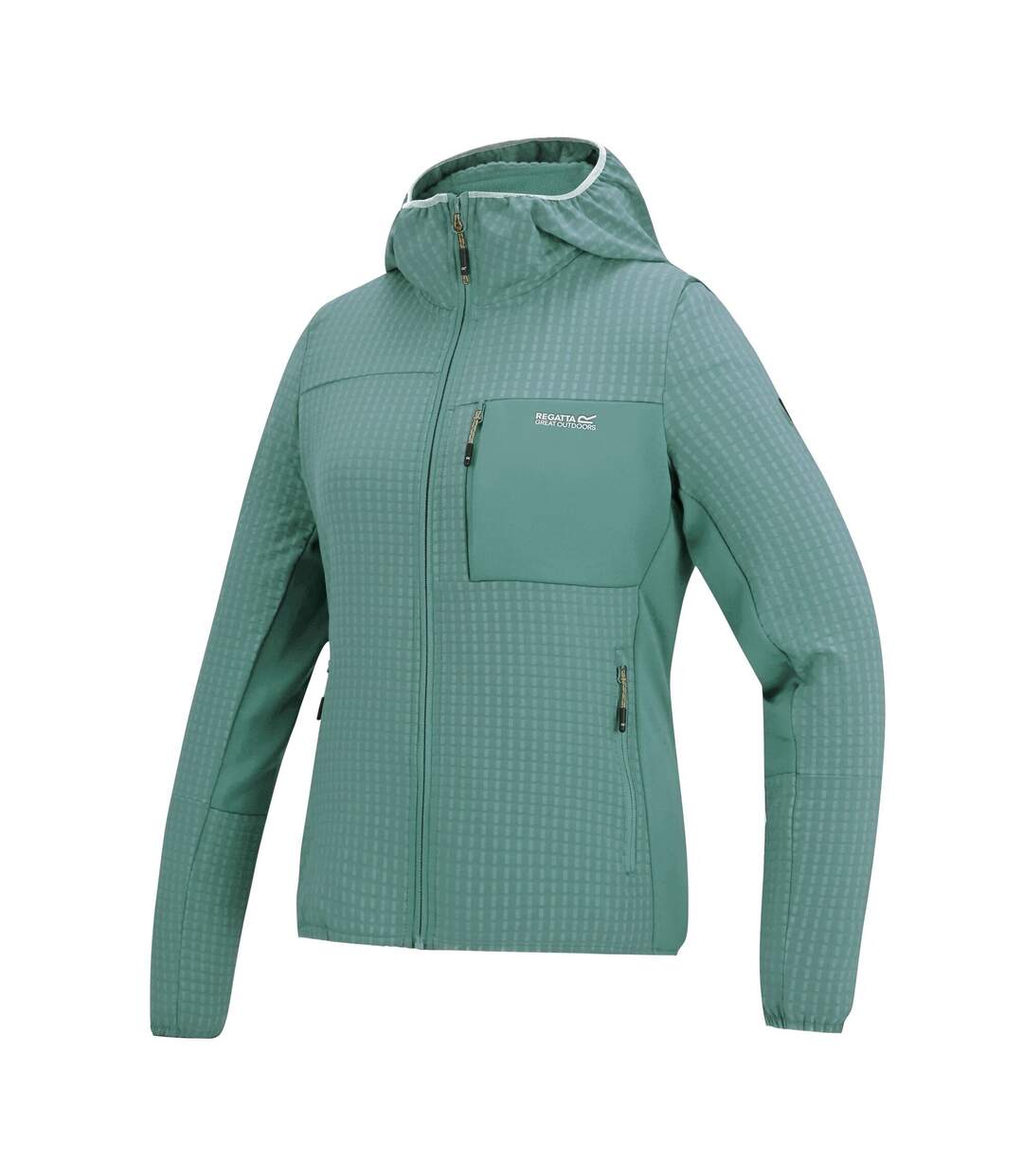 Womens/ladies Kemilia Fleece Jacket Ivy Moss Regatta-4