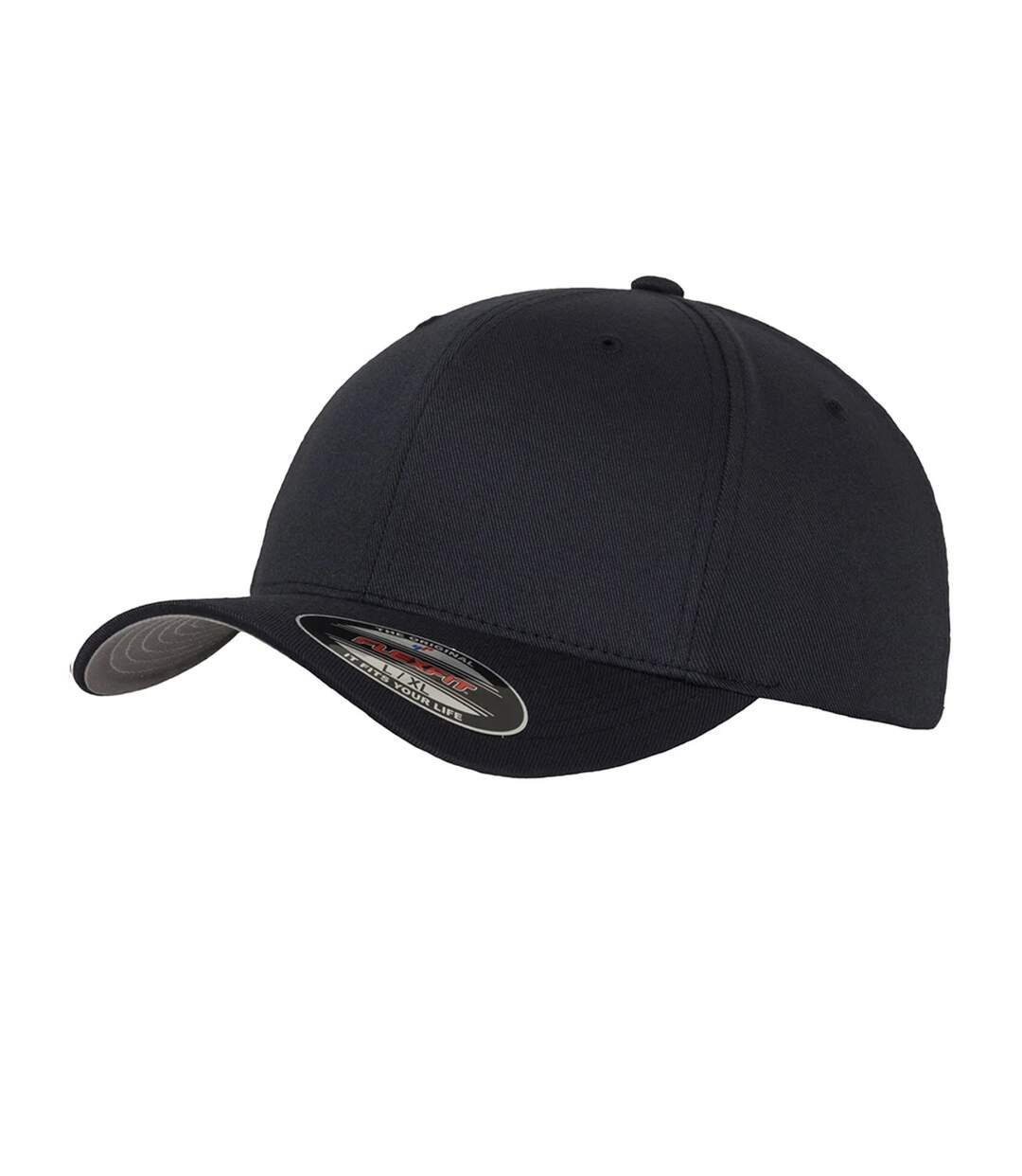 Casquette Wooly Combed Adulte Bleu Marine Foncé Flexfit-1