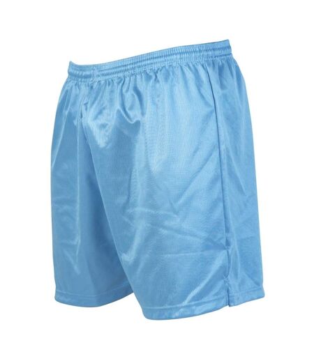 Precision Unisex Adult Micro-Stripe Football Shorts (Sky Blue) - UTRD124