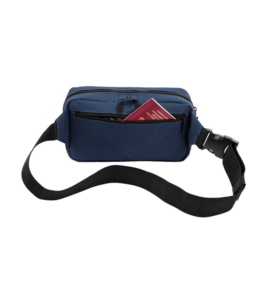 Organiser Waist Bag One Size French Navy Bagbase-2