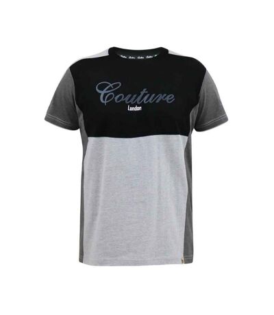 T-shirt d555 felix couture homme noir / charbon Duke