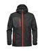 Veste Extérieure Olympia Homme Noir Rouge Vif Stormtech-1