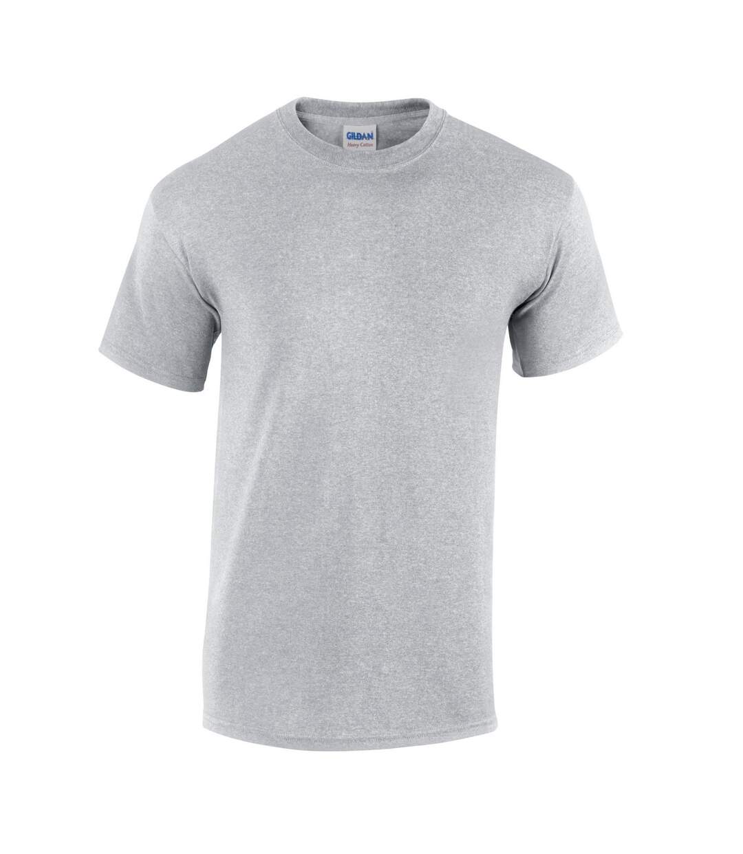 T-shirt heavy cotton homme gris Gildan