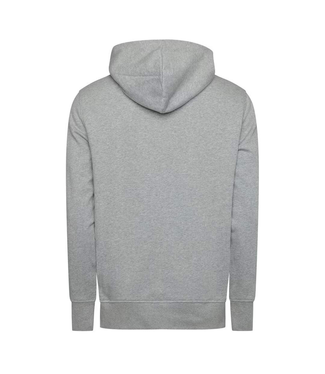 Mens 1949 Pullover Hoodie Light Grey Gant-2