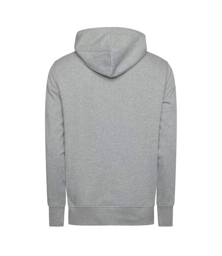 Mens 1949 Pullover Hoodie Light Grey Gant