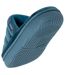 Isotoner Chaussons Mules ouvertes femme velours semelle bloup xtra confort-5