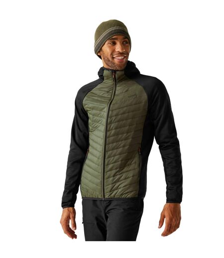 Veste Hybride Andreson Homme Vert Kaki Foncé Noir Regatta