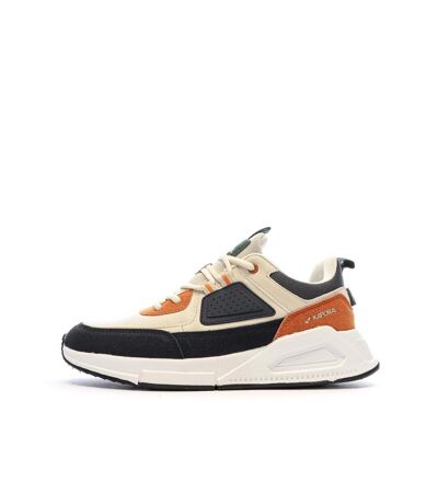 Baskets beige/orange homme kaporal dolpi