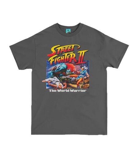 T-shirt Classic Adulte Anthracite Street Fighter 2