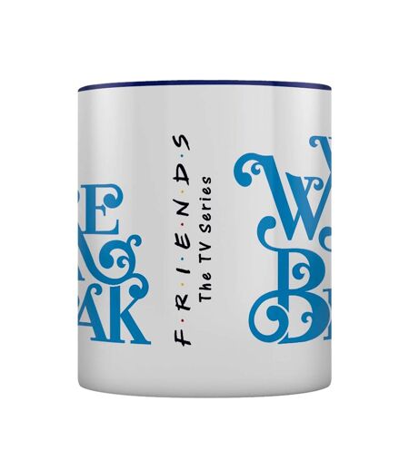 Friends On A Break Mug (White/Blue) (One Size) - UTPM2374