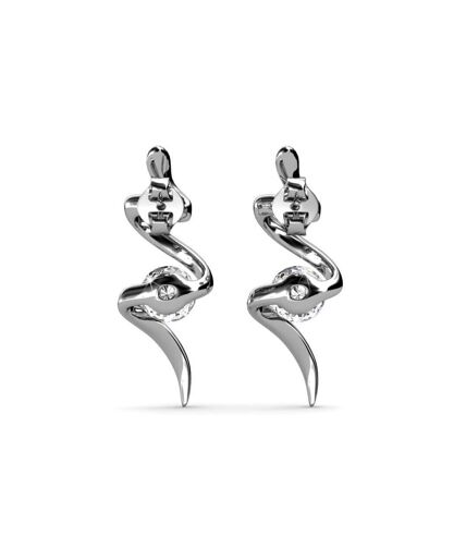 Boucles d'oreilles Spiral, Cristal d'Autriche