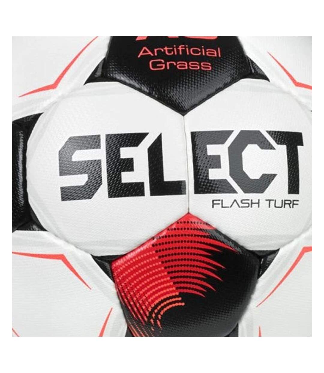 Ballon De Foot Flash Turf Taille 4 Blanc Select-3