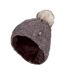 Ladies Fleece Lined Thermal Hat with Pom Pom