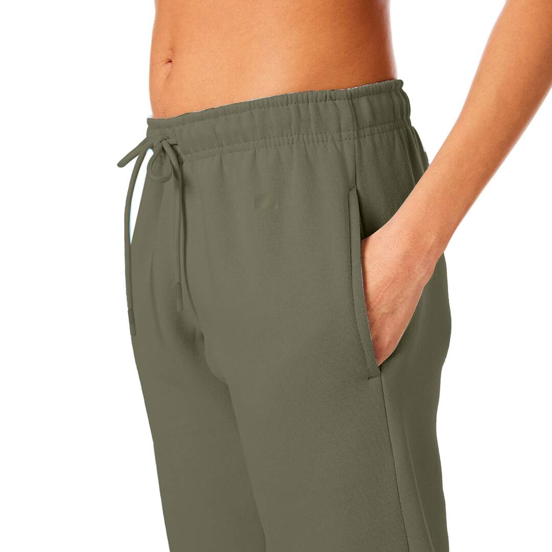 Pantalon de jogging femme vert militaire Light And Shade-3