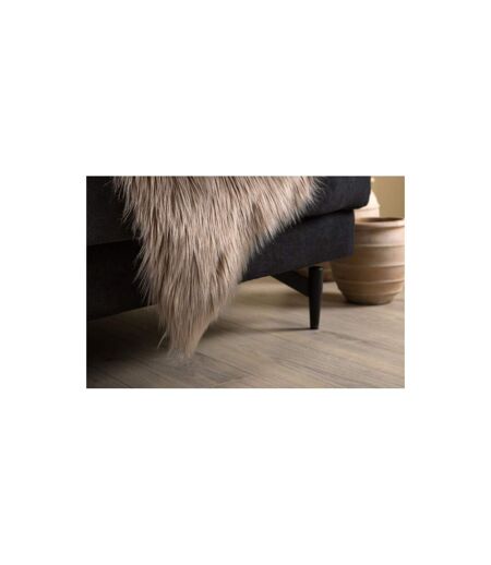 Tapis Imitation Fourrure Katy 60x90cm Marron