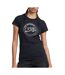 T-shirt marine femme g-star raw large logo - l-1