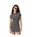Robe Moulante Motif/style À Rayures Femme Carbone Jack Wills-1