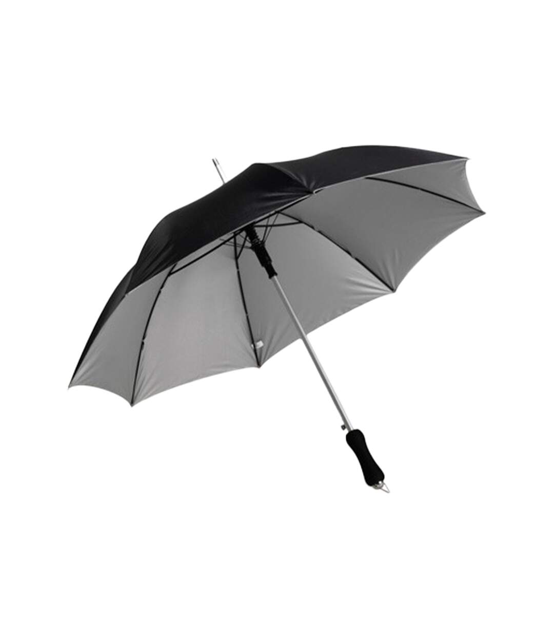 Parapluie Droit 85,2 Cm X 101,5 Cm Noir Gris L-Merch-1