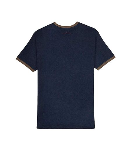 T-shirt Marine/Marron Homme Teddy Smith 2R - 3XL